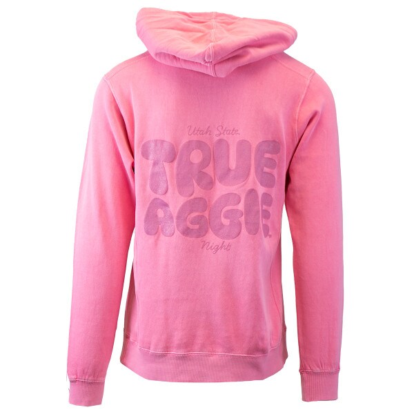 Utah State True Aggie Night Unisex Sweatshirt pink